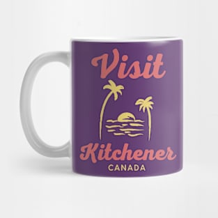 Kitchener Canada - Funny Canadian Beach Art Mug